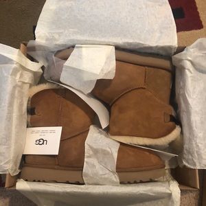 UGG Mini Bailey Bow II Boots Chestnut Brown